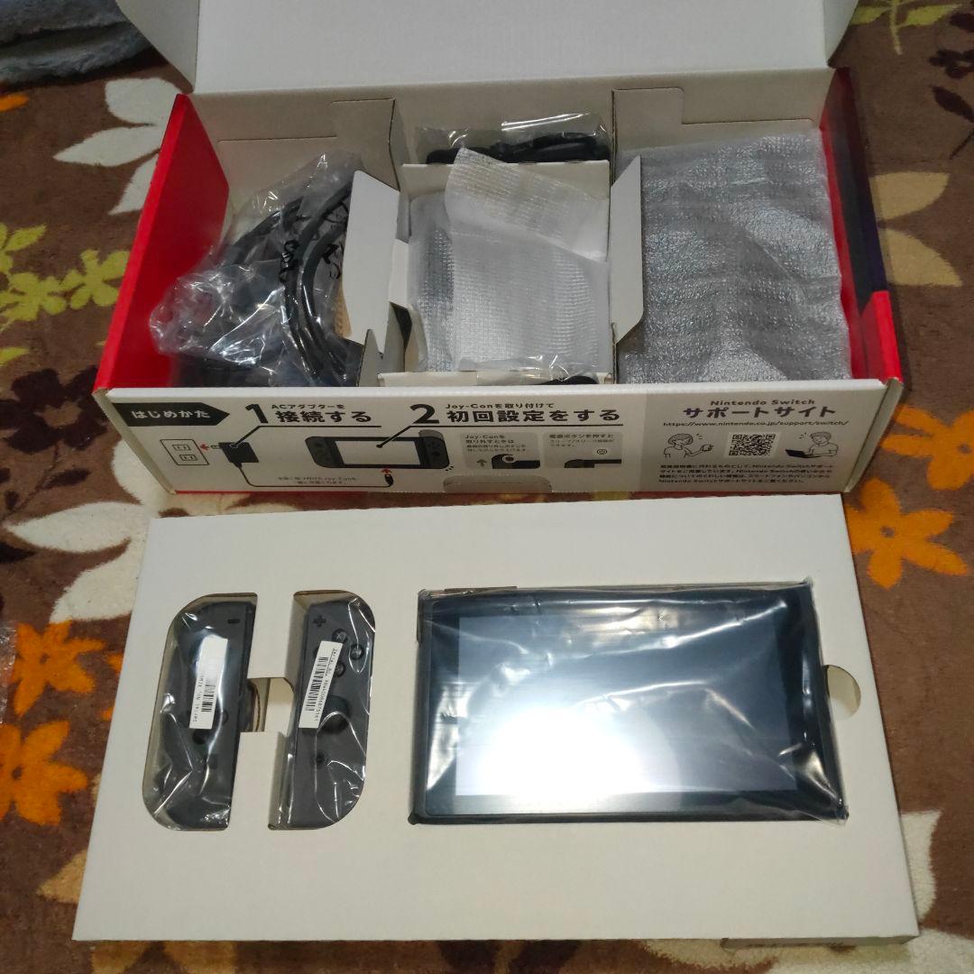 Nintendo Switch 本体 バッテリー強化品グレー