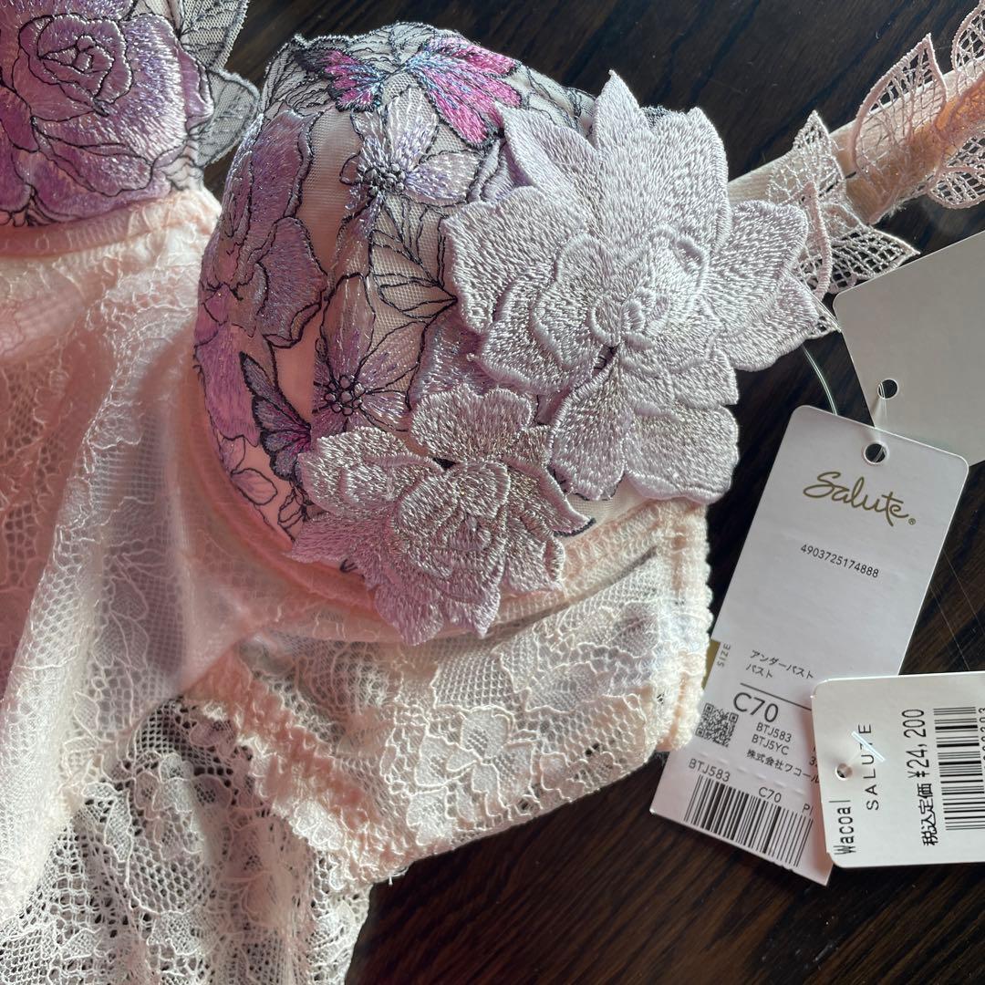 C70ワコール サルート 83G スリーインワン BTJ583 【40周年限定】