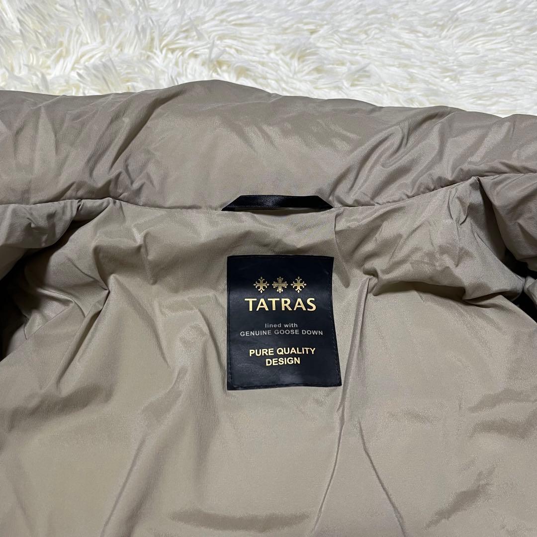 【Taki】タトラス ロレンツァーナ ダウン ベージュ ダブルボタン 01