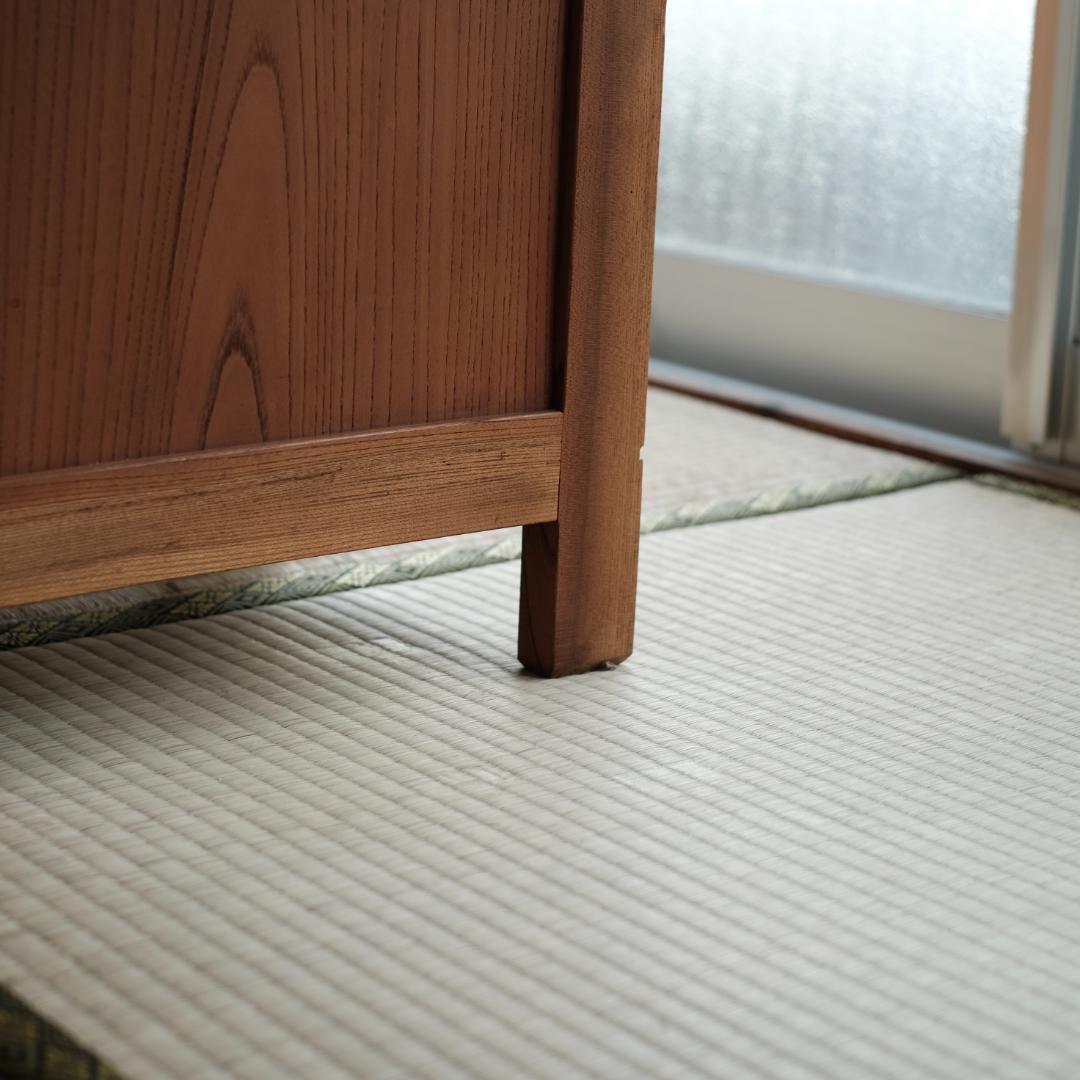 ケヤキ 片袖机 古道具 古家具