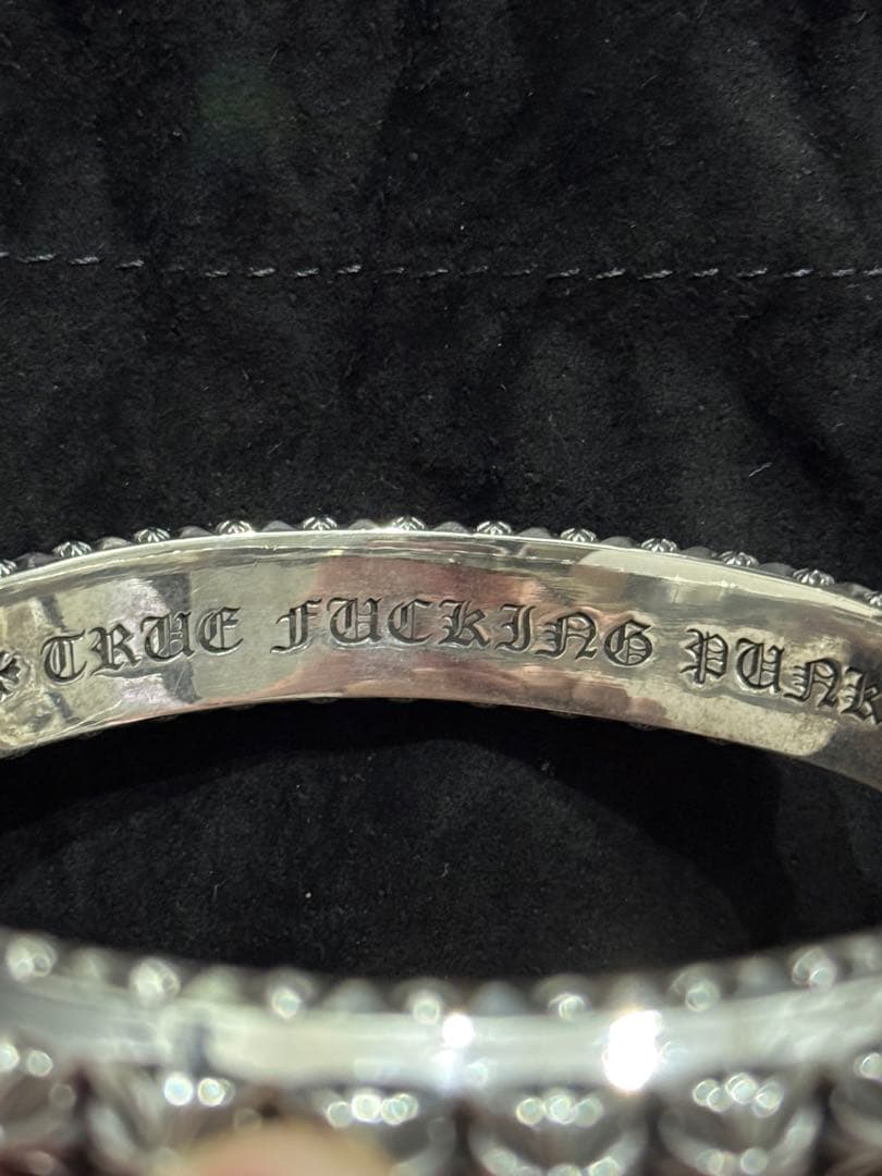クロムハーツ　トゥルーファッキンパンク　バングル