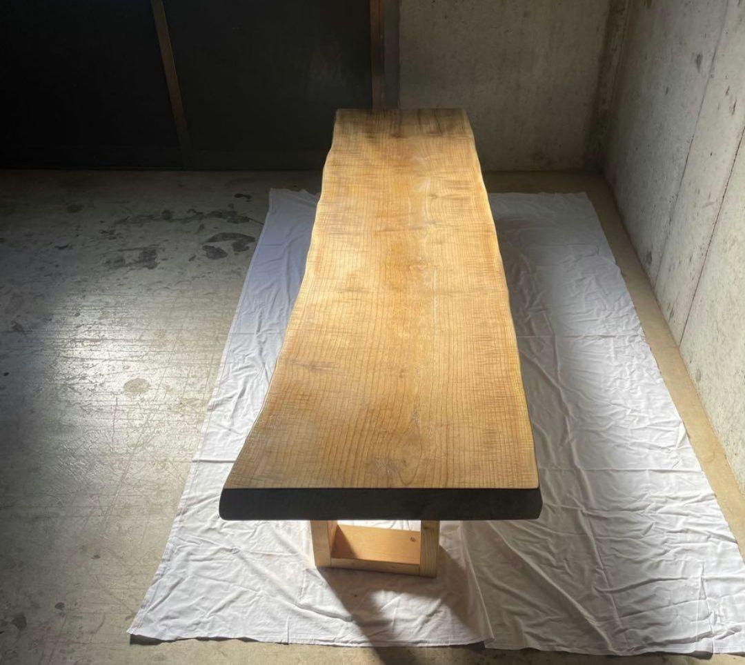 欅　新潟県産　一枚板　縮み杢　縮杢　1枚板　一枚板のみ