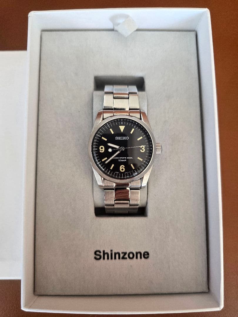 Shinzone シンゾーン SEIKO コラボウォッチクラシックスポーツモデル