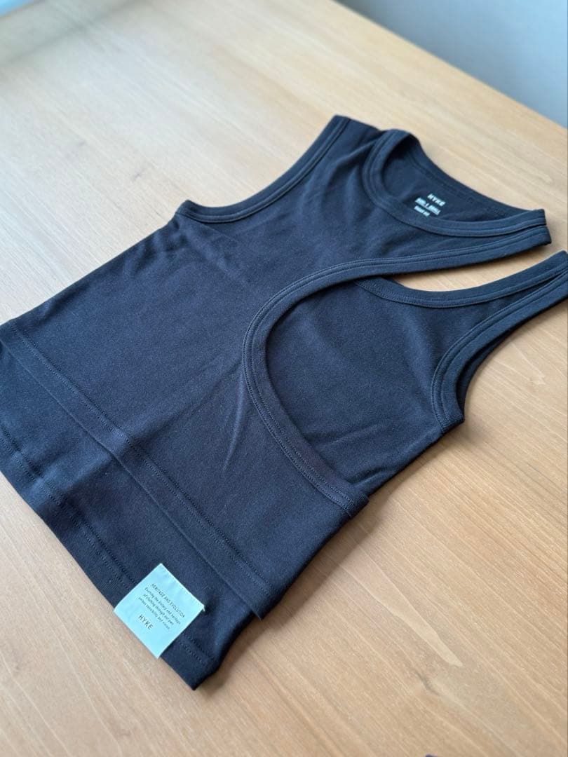 【試着のみ】HYKE タンクトップ