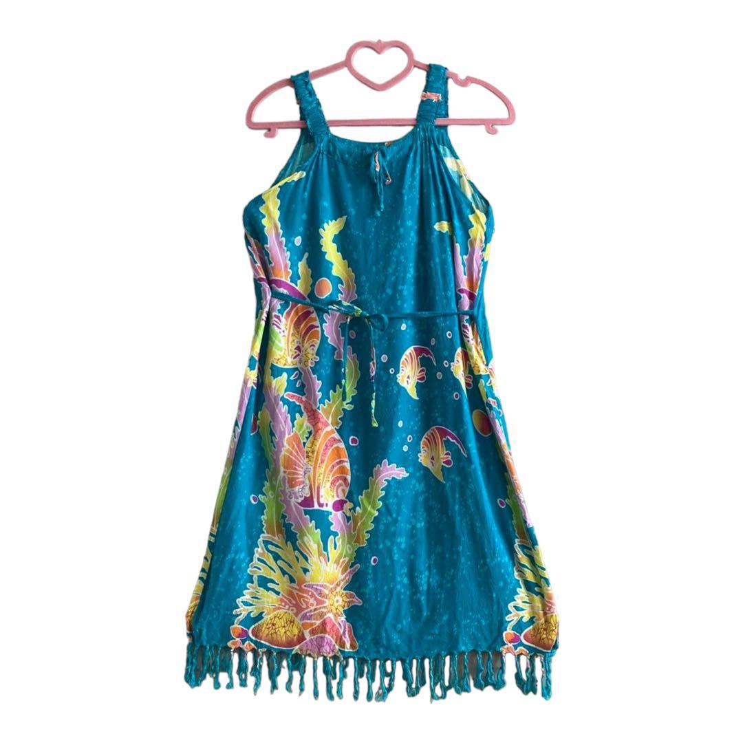 ★Hawaii★海外ハワイ購入 ハワイ ムームー ハワイアン ドレス ワンピース