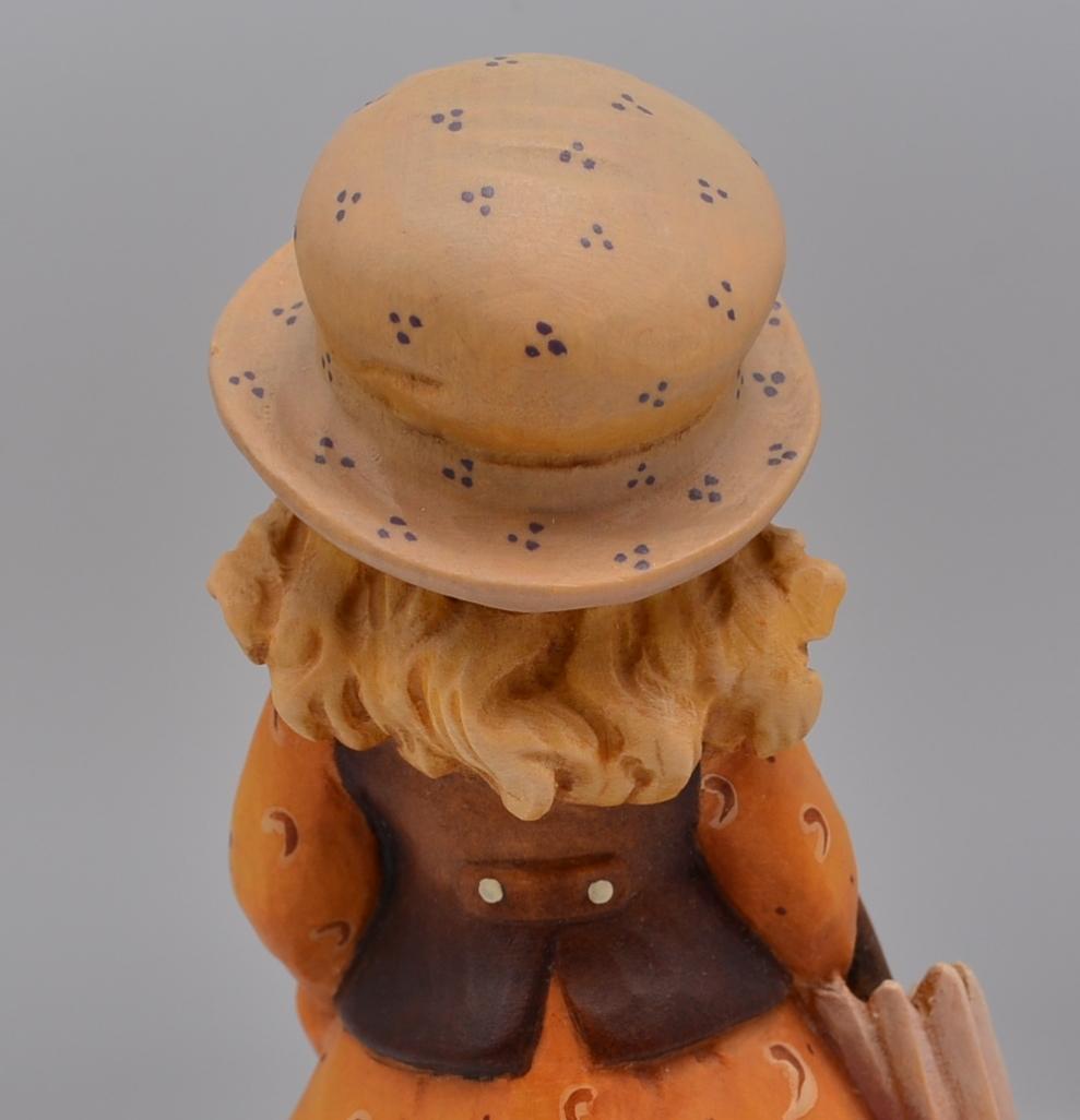 少女と仔犬　アンリ　ANRI　イタリア　高さ16ｃｍ　限定品　ご成約済み