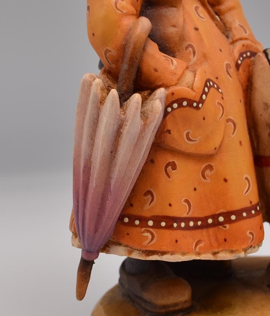 少女と仔犬　アンリ　ANRI　イタリア　高さ16ｃｍ　限定品　ご成約済み