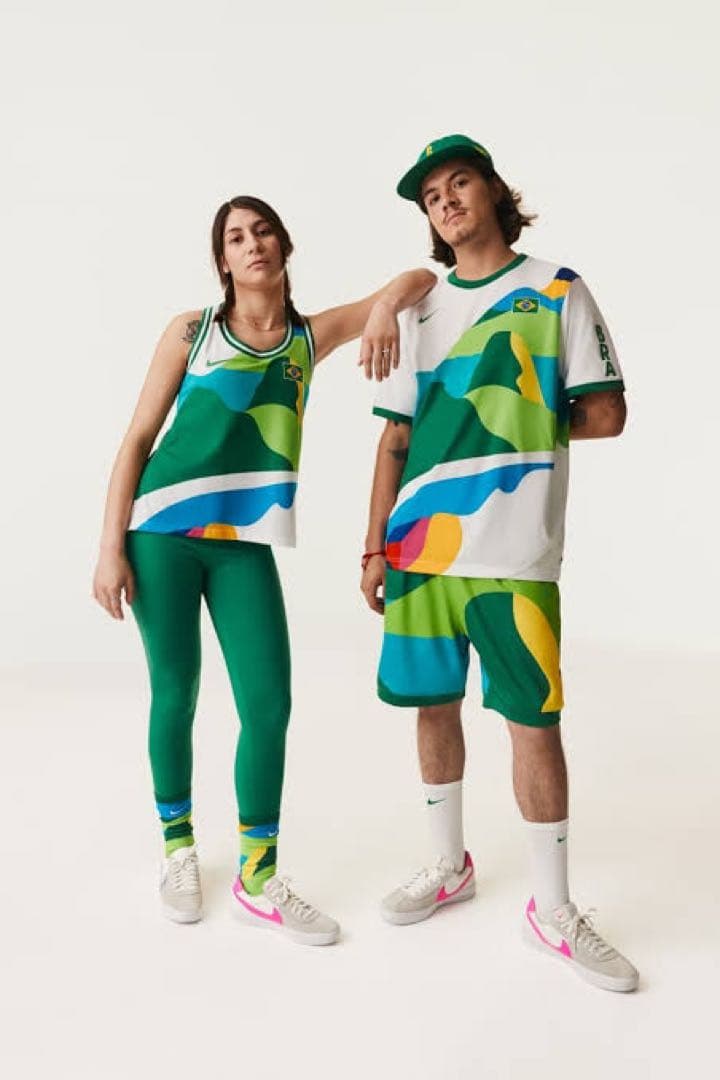 新品 ナイキSB 東京オリンピック スケートボード ブラジル代表 Tシャツ L