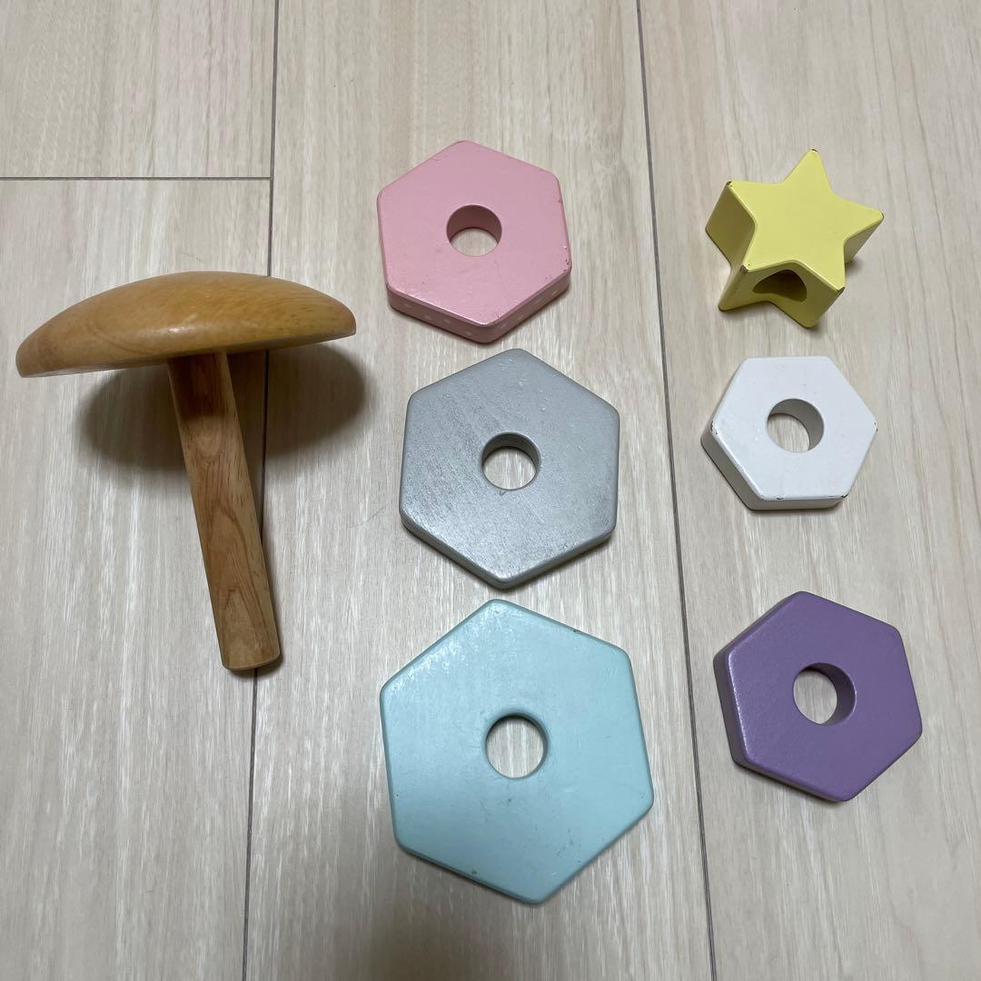 なかよしライブラリー　ころころ動物　もぐもぐボックス　木製知育玩具いろいろセット