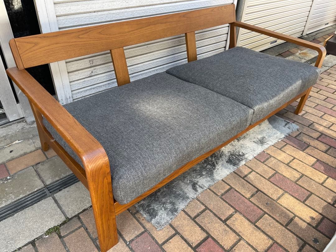 ２.５人掛け 北欧風 モダン オーク 天然木 A TEMPO