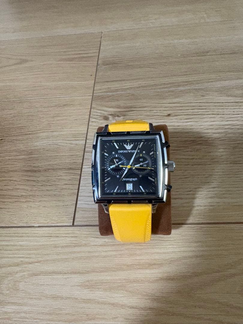激レア　エンポリオ アルマーニ 時計　AR0594 クロノグラフ
