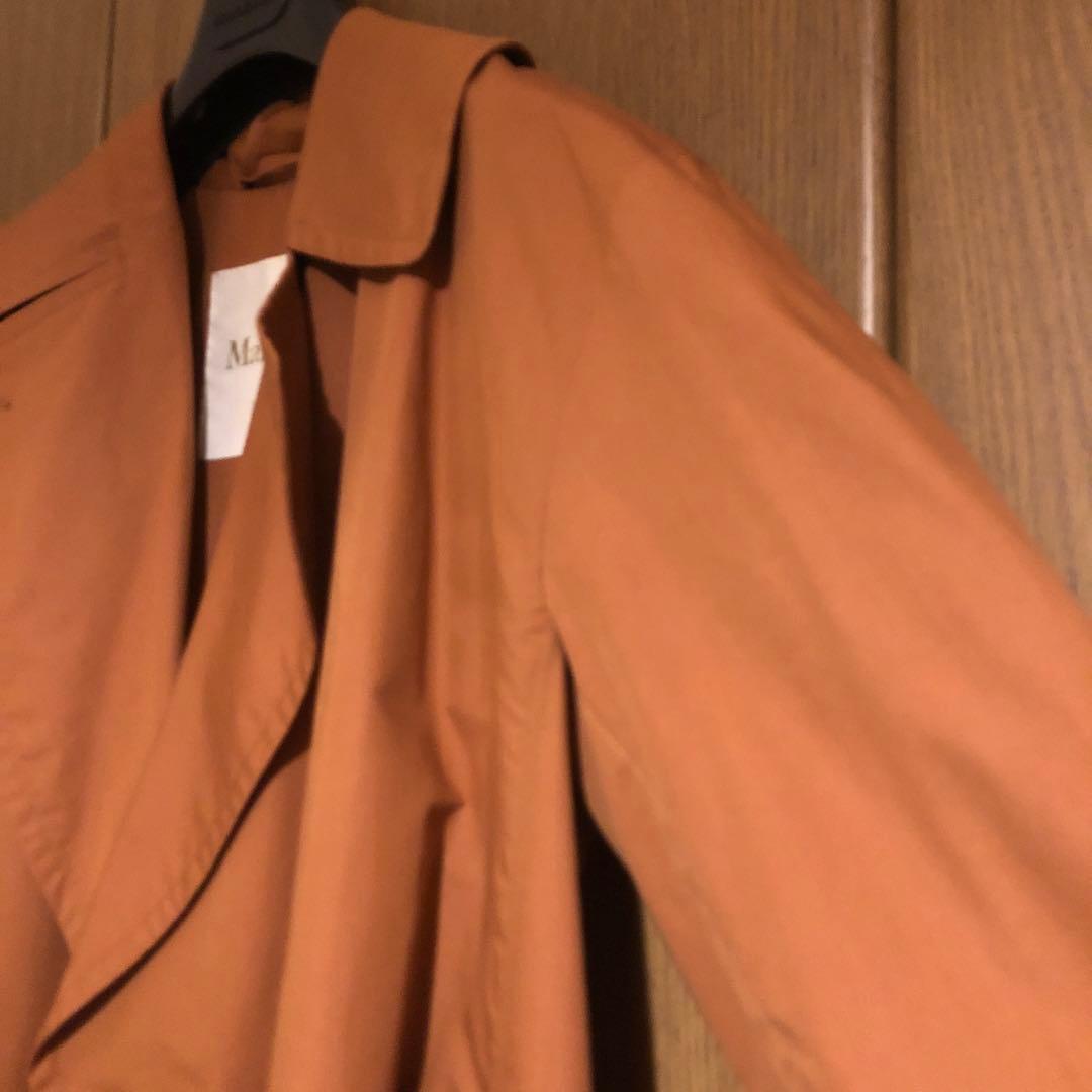 あ*や様 MaxMara The Cubeトレンチコート テラコッタ色　JI34