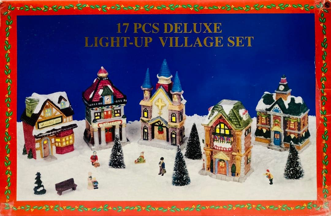 ☆ 美品！ デラックス イルミネーション ヴィレッジ ☆