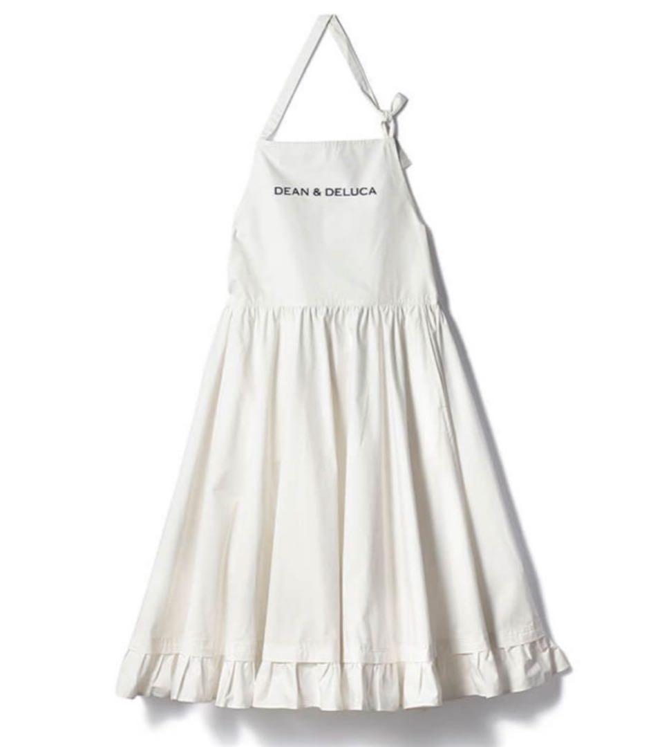 新品DEAN＆DELUCA×BEAMS COUTUREギャザーエプロンドレス