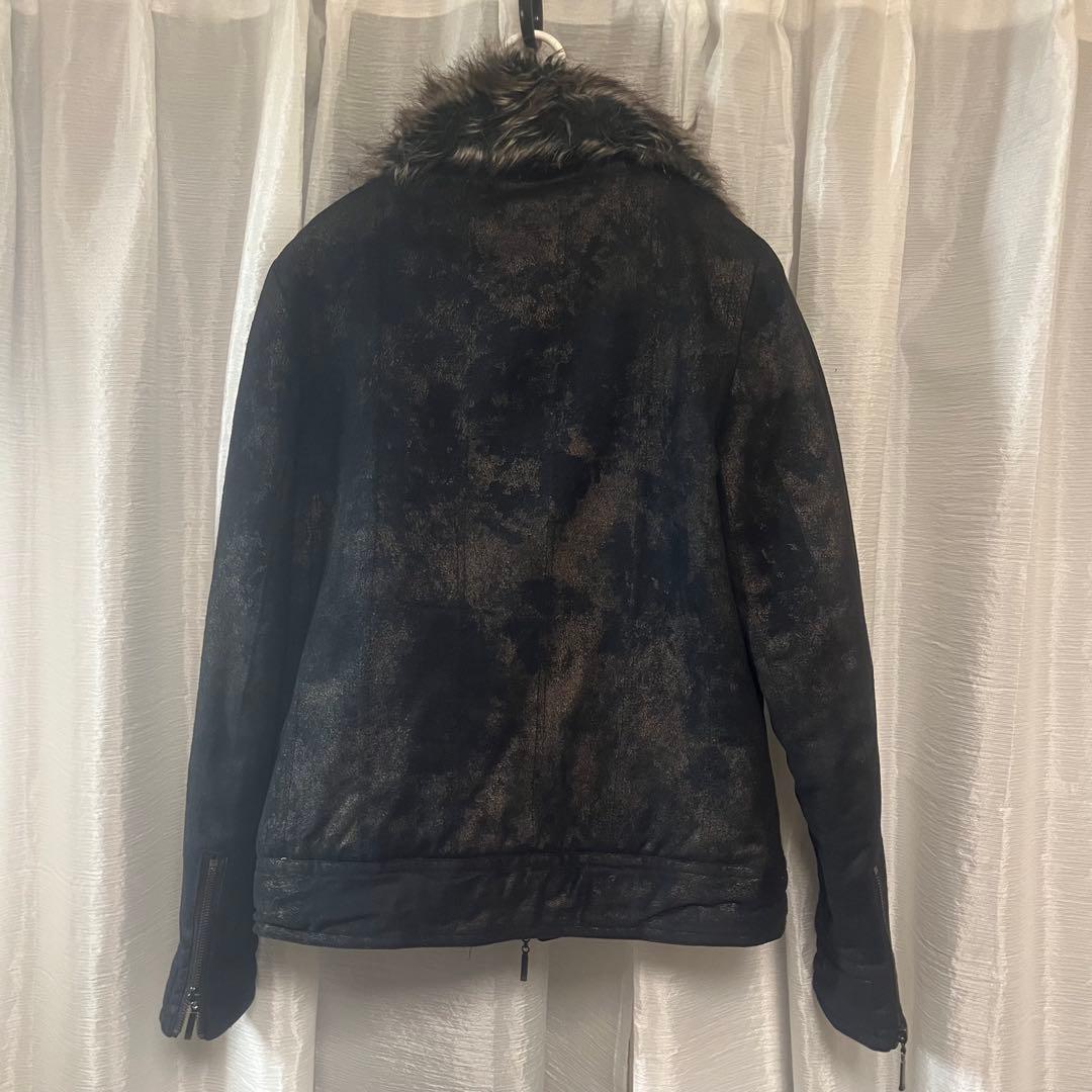 archiveダブルジップファー付きアウター 平成y2kお兄系v系