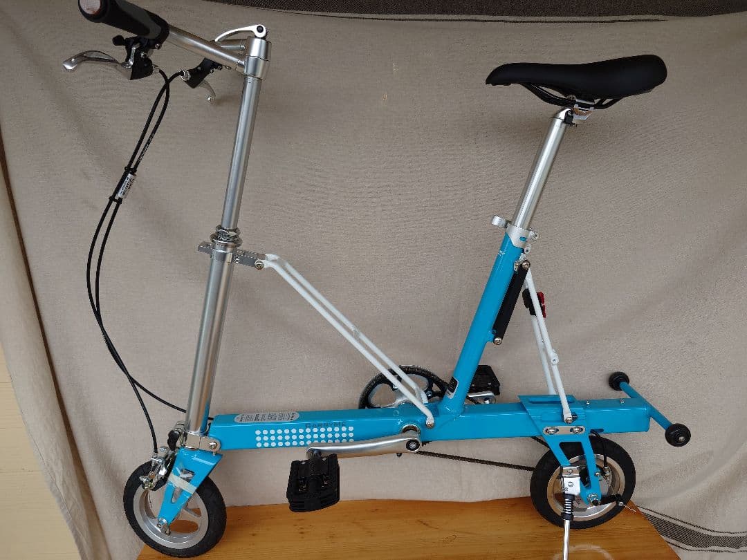 Pacific 折りたたみ自転車 青