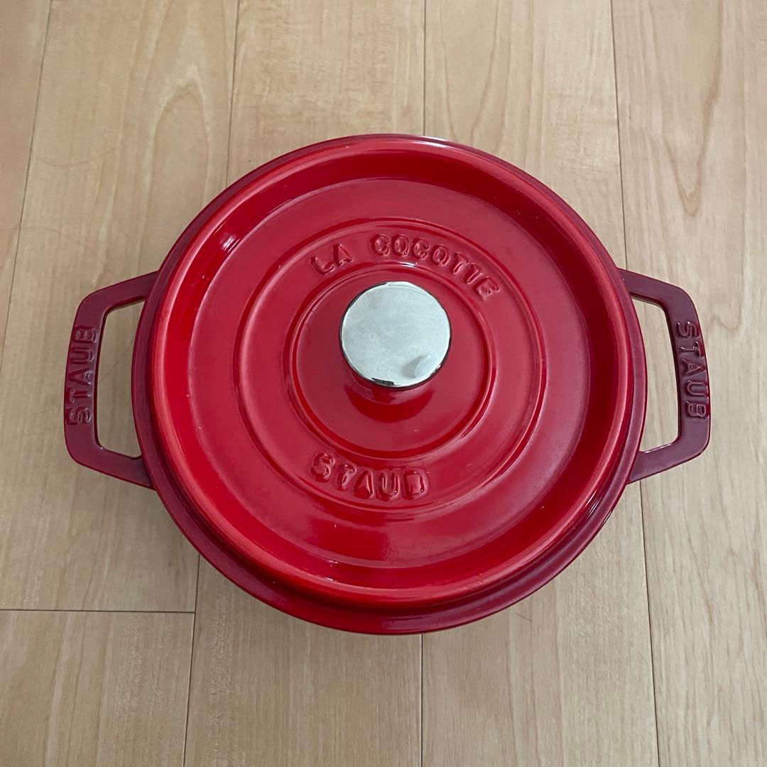 ストウブ鍋　ピコ・ココット　18cm 赤　チェリー