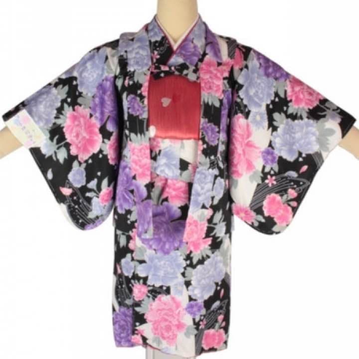 子供着物 (H.L) 着物4点セット