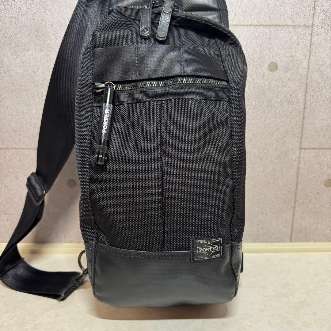 PORTER HEAT スリングショルダーバッグ ボディバッグ