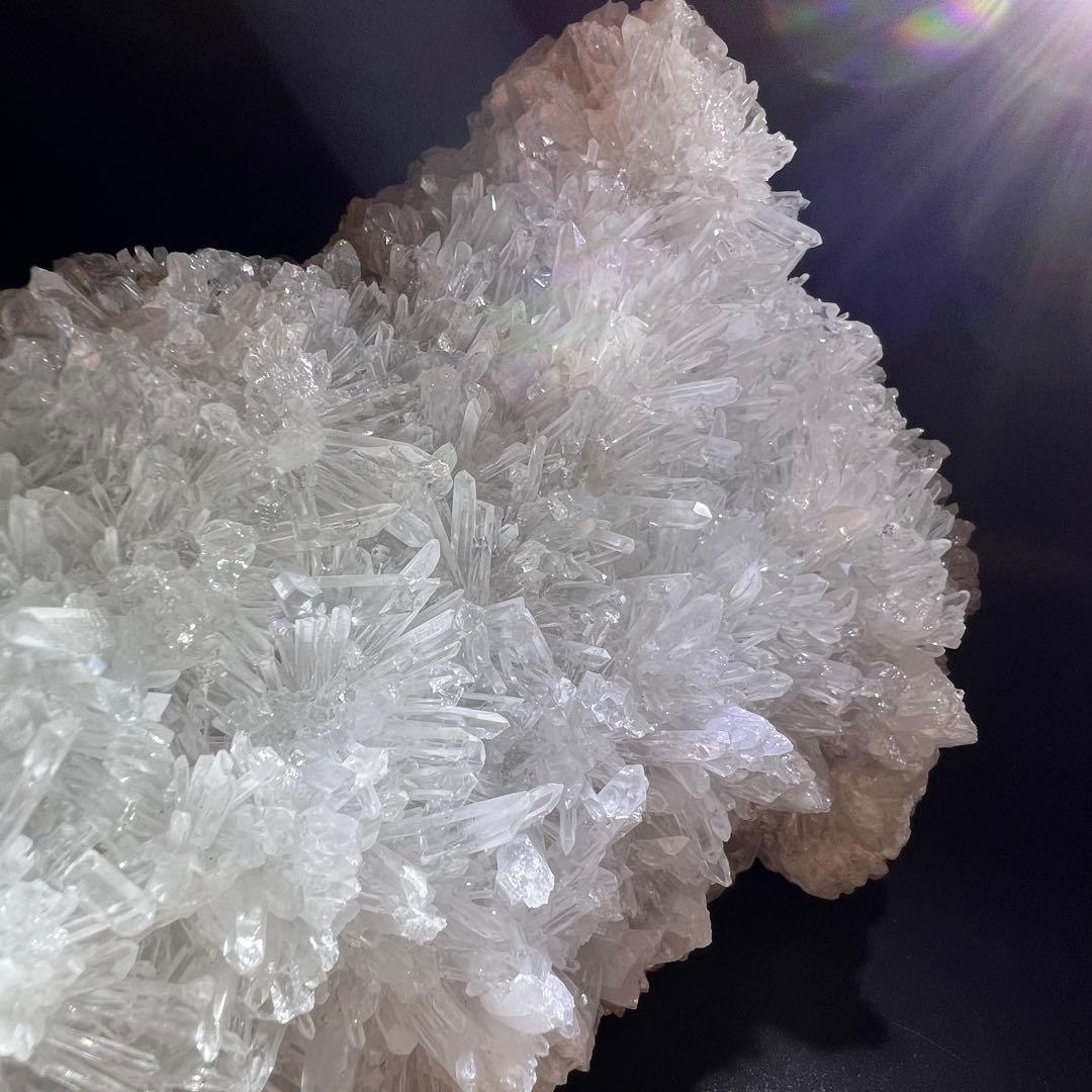 ☆極品☆極上の輝き放つ水晶☆極上の逸品☆菊花水晶 水晶クラスター 天然石 原石