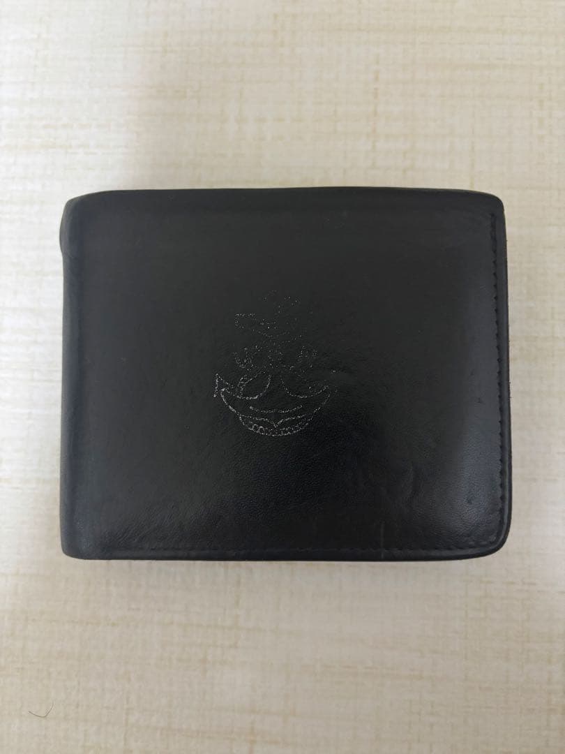 THE REAL McCOY'S ブラック二つ折り財布