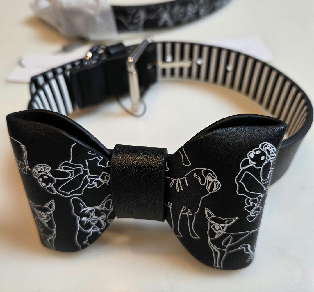 CHARLES & KEITH 犬用リボン首輪&リード