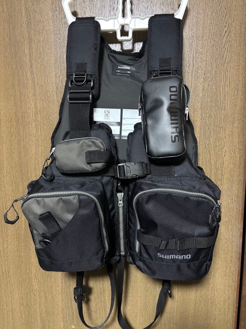 SHIMANO シマノ ライフジャケット ブラック　VF-024U