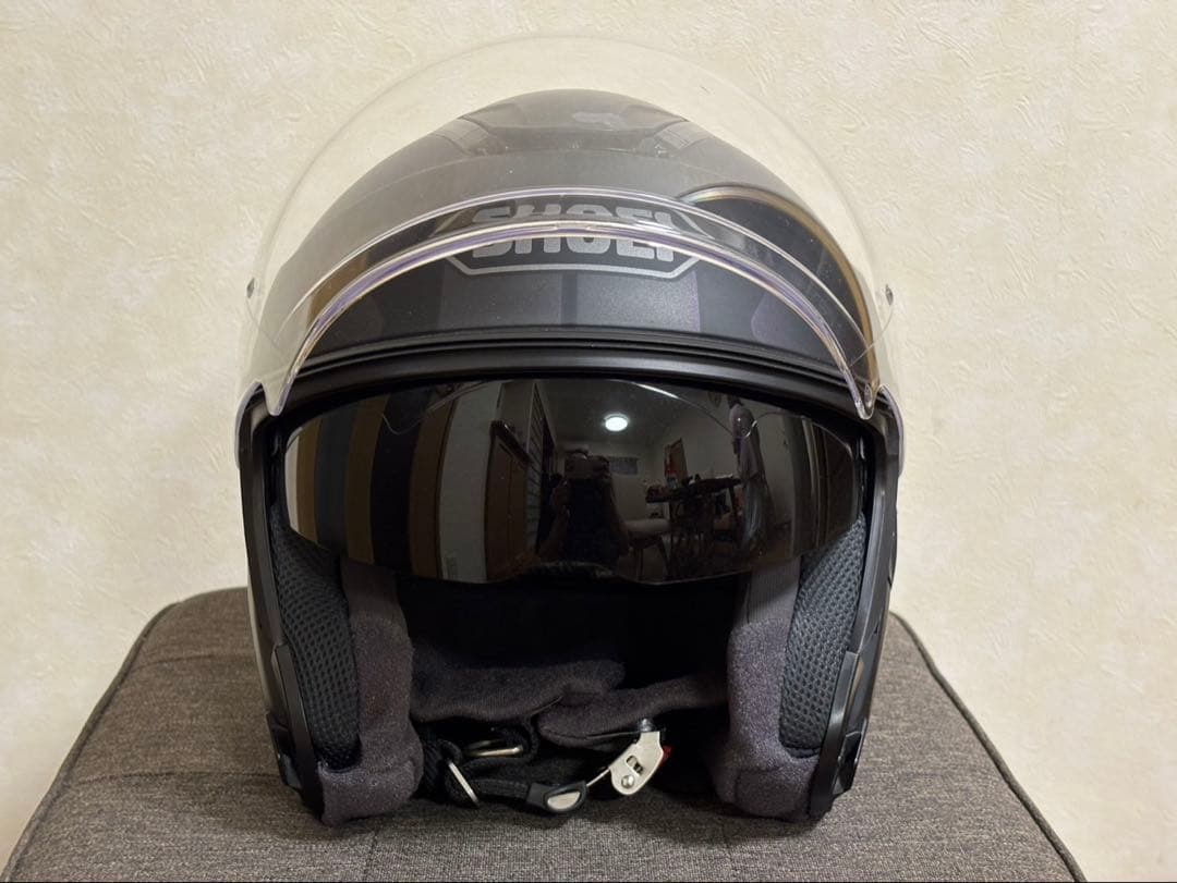 【美品】SHOEI ショウエイ ジェットヘルメット J-cruise PASSE