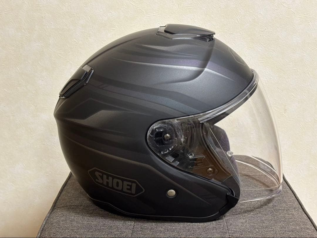 【美品】SHOEI ショウエイ ジェットヘルメット J-cruise PASSE