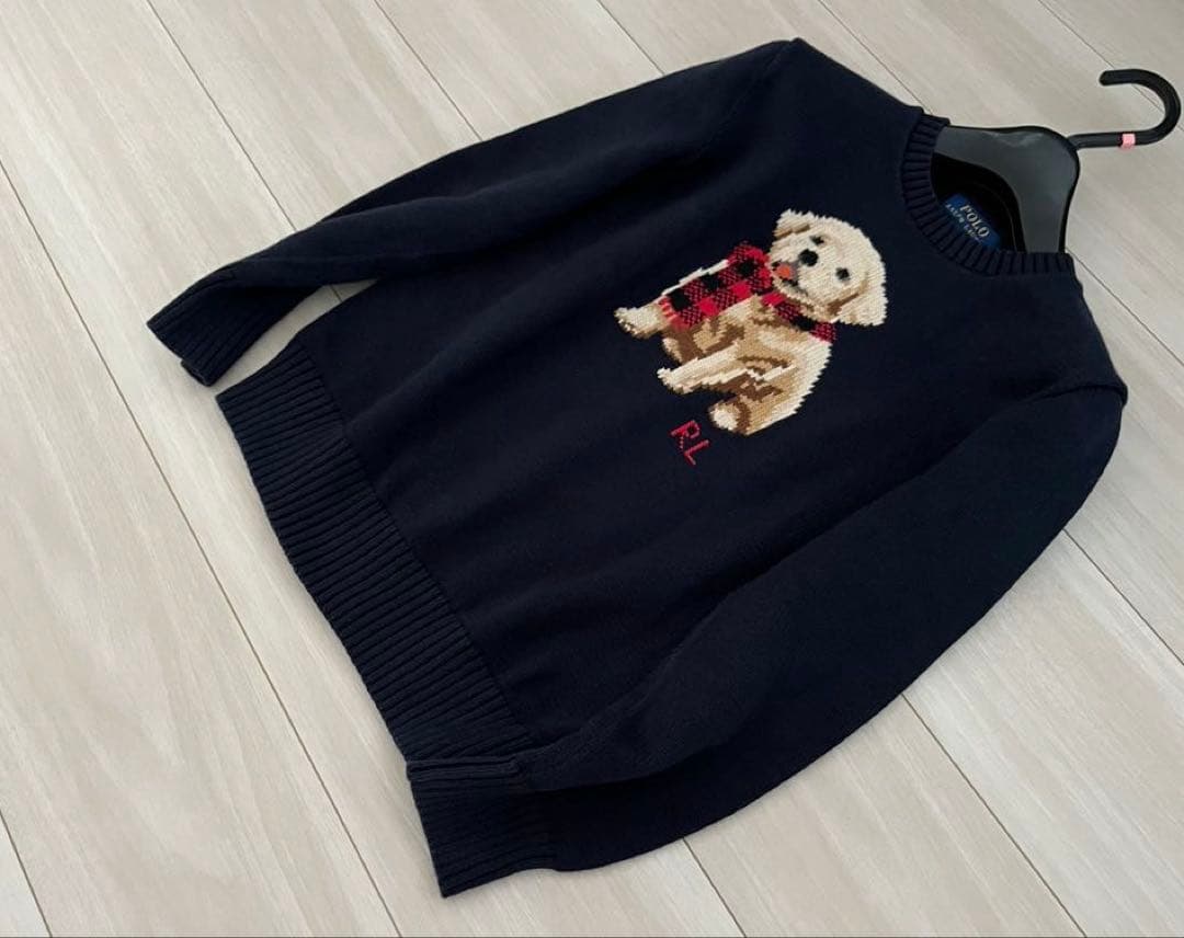 【激レア】POLO RALPH LAUREN 犬puppyニットスンミンさん着用