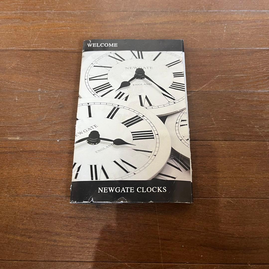 【アンティーク】NEW GATE スチールフレーム 壁掛け時計 インダストリアル