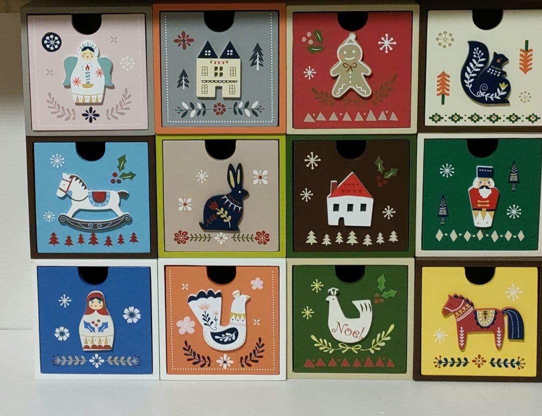 専用　カルディ クリスマスチェスト14個