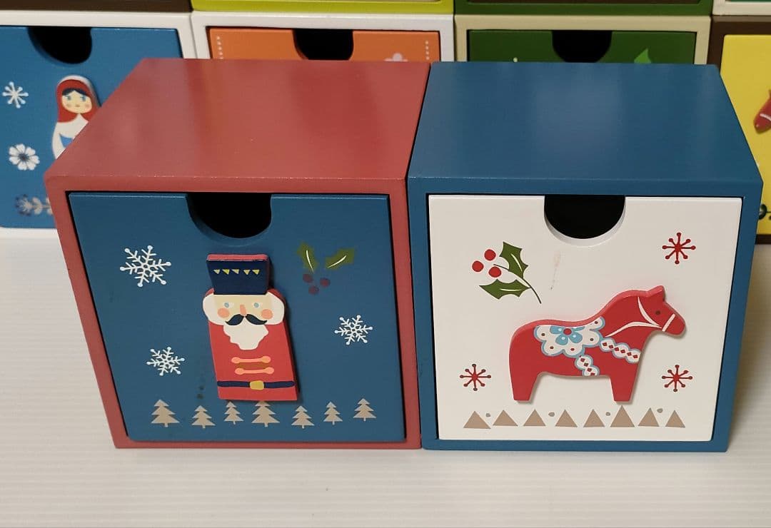 専用　カルディ クリスマスチェスト14個