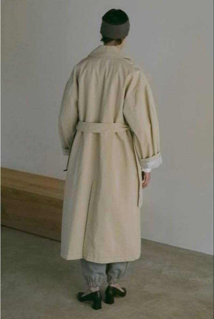 MANOF マノフBATTING LONG COAT中綿ステンカラーコート