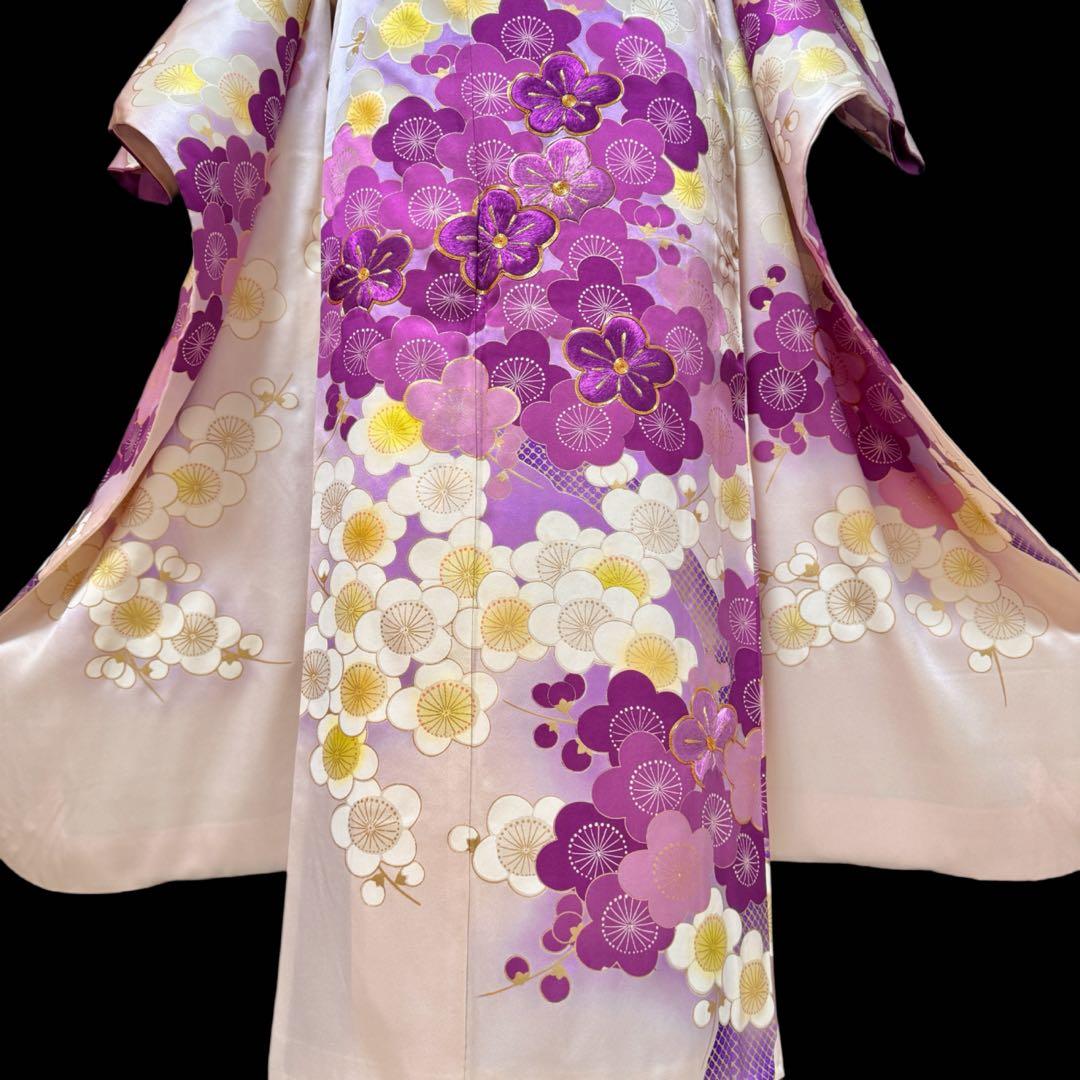 振袖フルセット　やまと誂製　正絹長襦袢　梅柄　❤︎可愛い❤︎　155〜165