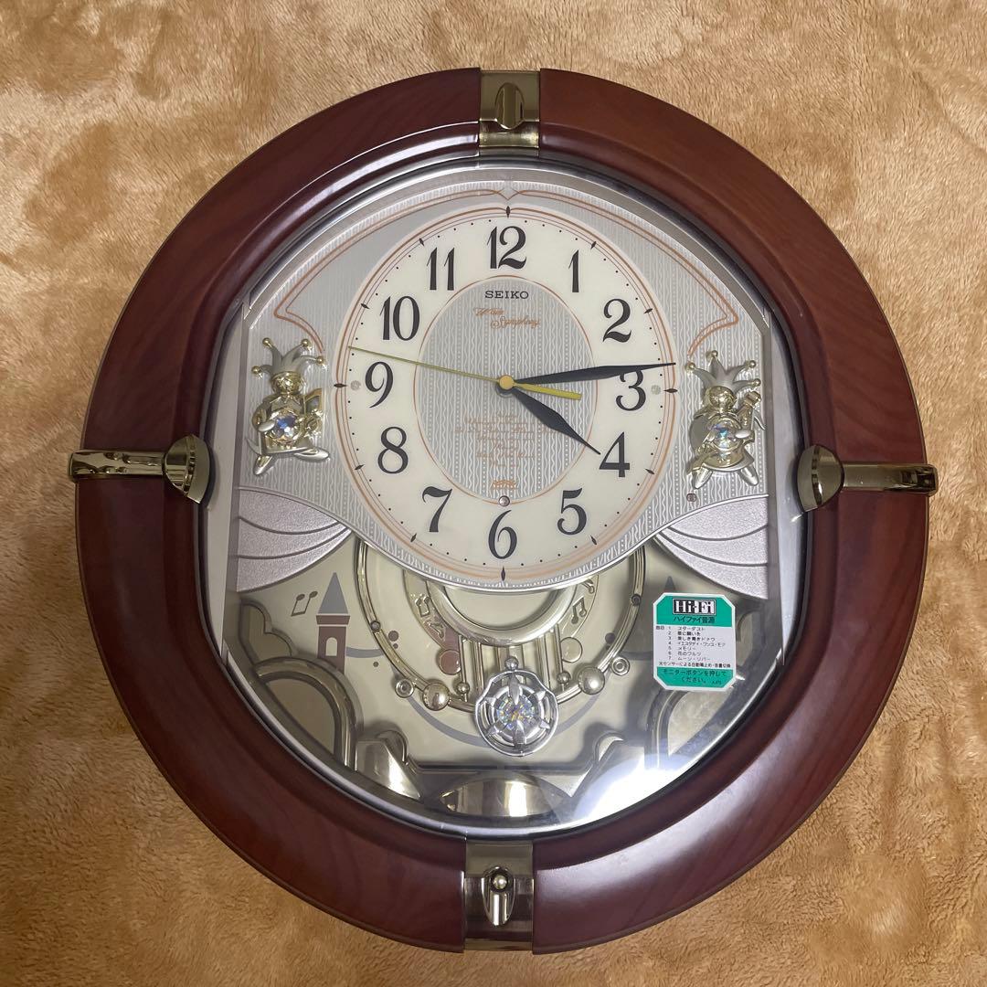 【最安値】AM 219B からくり時計　動作確認済み　セイコー