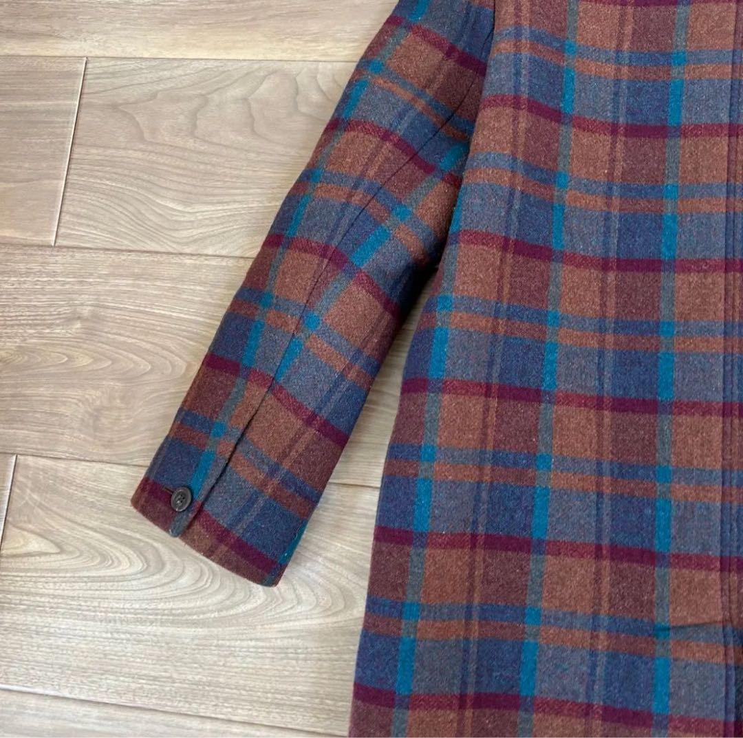 A.P.C.アーペーセーチェックロングコート