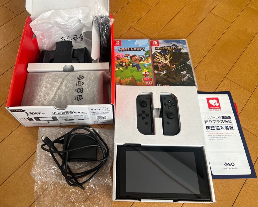 Nintendo Switch マインクラフト　モンスターハンターセット