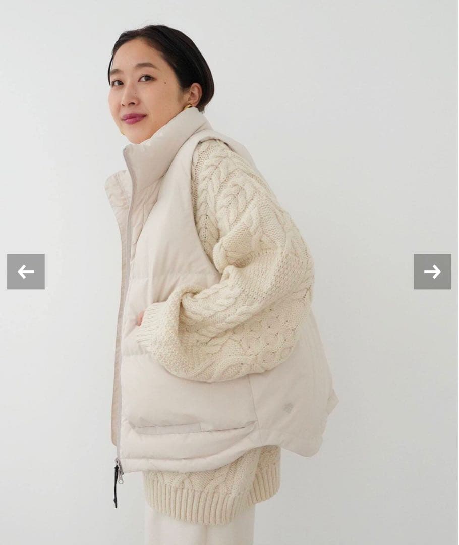 【DESCENTE ddd / デサント ディーディーディー】別注 ダウンベスト