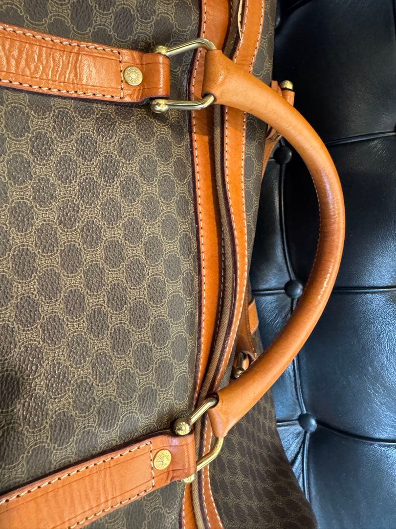 OLD CELINE セリーヌ マカダム柄 ボストン 旅行バッグ archive