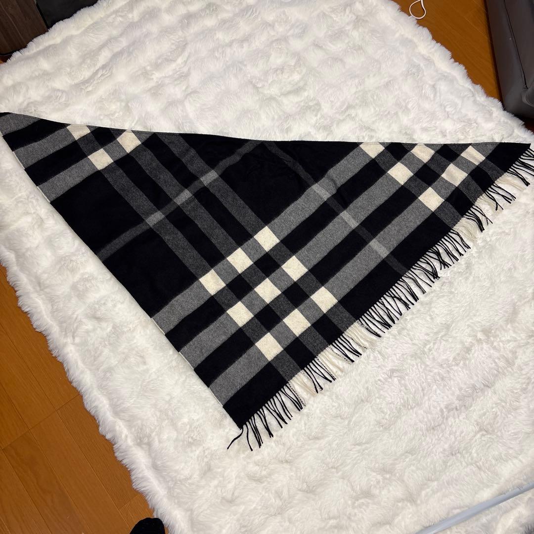 バーバリー　カシミヤ　マフラー　ショール　ストール