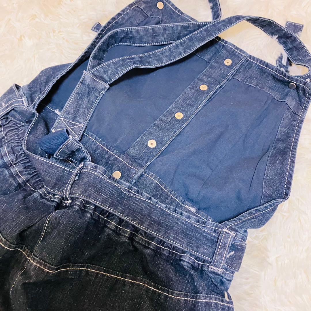 M'SGRACY デニム サロペット カタログ掲載品 近年 38リボン