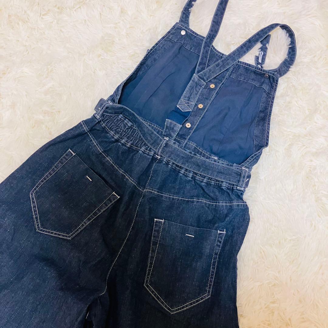 M'SGRACY デニム サロペット カタログ掲載品 近年 38リボン