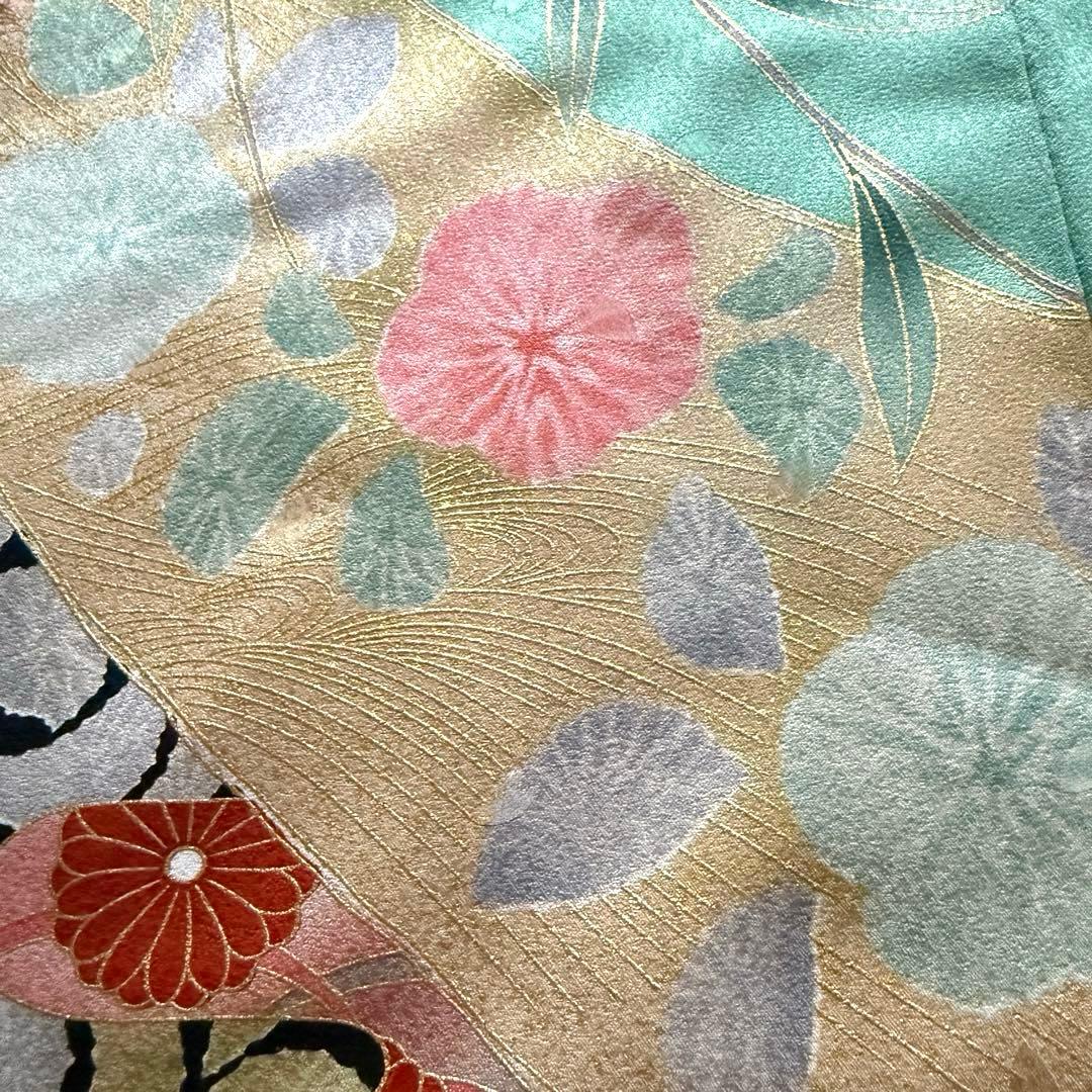 振袖フルセット　辻ヶ花　桜　正絹　❤︎可愛い❤︎　成人式