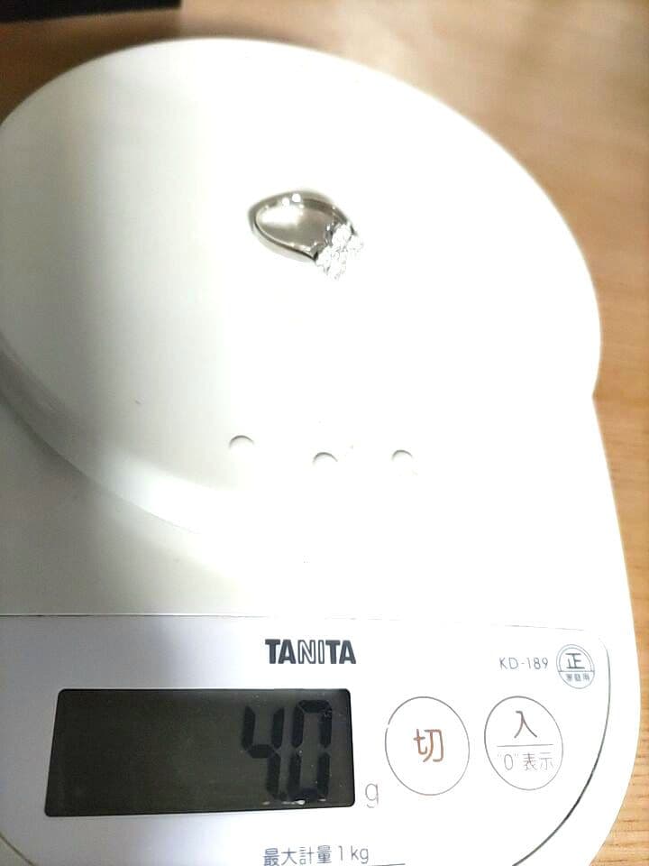 ツツミ　フラワーパヴェダイヤモンドリング