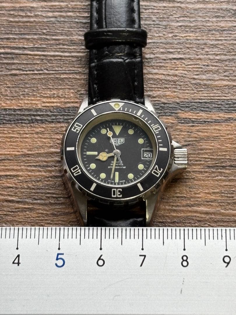 稼働 TAG HEUER HEUER 980.008.1 プロフェッショナル