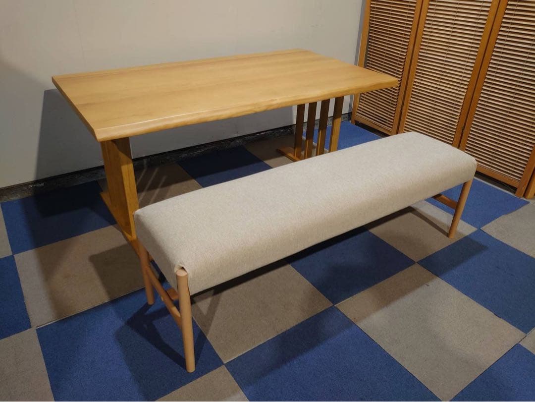 東京都23区送料込 ◆ ニトリ食卓+ ダイニングベンチ(TPH4772)