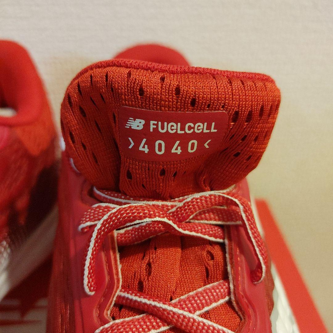 ニューバランス　野球　スパイク　ポイント 26.0センチ　レッド