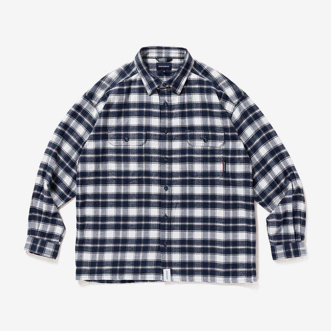 トップス DESCENDANT VANNING PLAID LS SHIRT