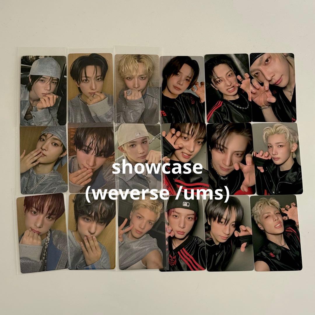 &TEAM ショーケース 特典 トレカ weverse ユニバ コンプ